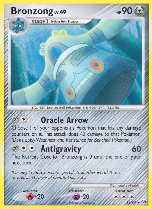 Bronzong (14/99) [Platinum: Arceus] - Card Brawlers | Quebec | Canada | Yu-Gi-Oh!