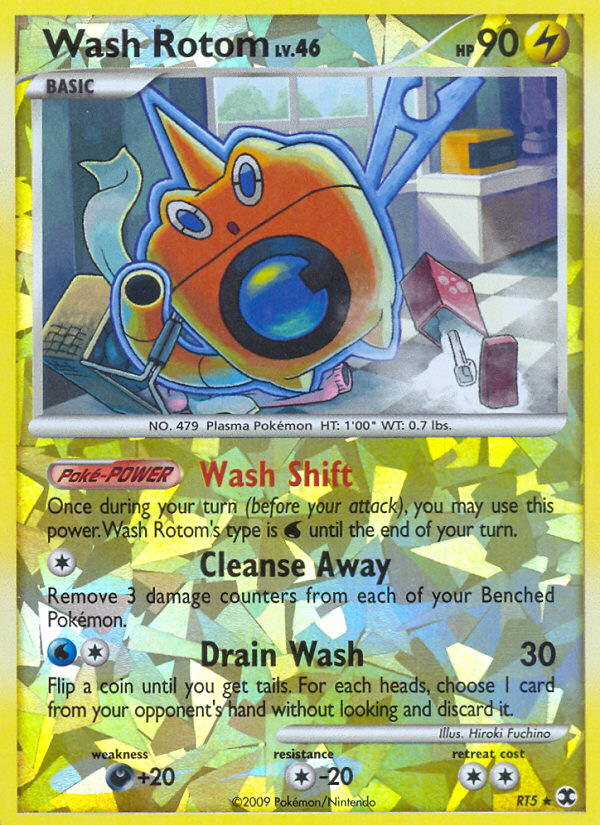 Wash Rotom (RT5) [Platinum: Rising Rivals] - Card Brawlers | Quebec | Canada | Yu-Gi-Oh!