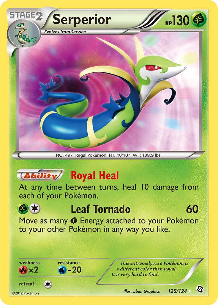 Serperior (125/124) [Black & White: Dragons Exalted] - Card Brawlers | Quebec | Canada | Yu-Gi-Oh!