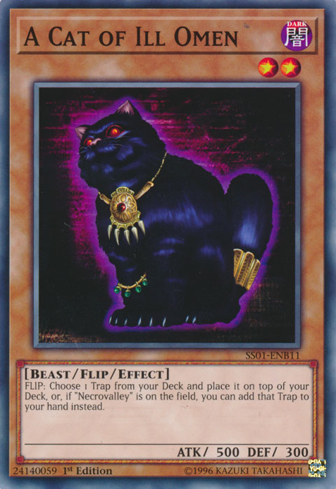 A Cat of Ill Omen [SS01-ENB11] Common - Card Brawlers | Quebec | Canada | Yu-Gi-Oh!