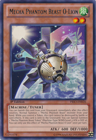 Mecha Phantom Beast O-Lion [PRIO-EN026] Rare - Yu-Gi-Oh! - Card Brawlers | Quebec | Canada |