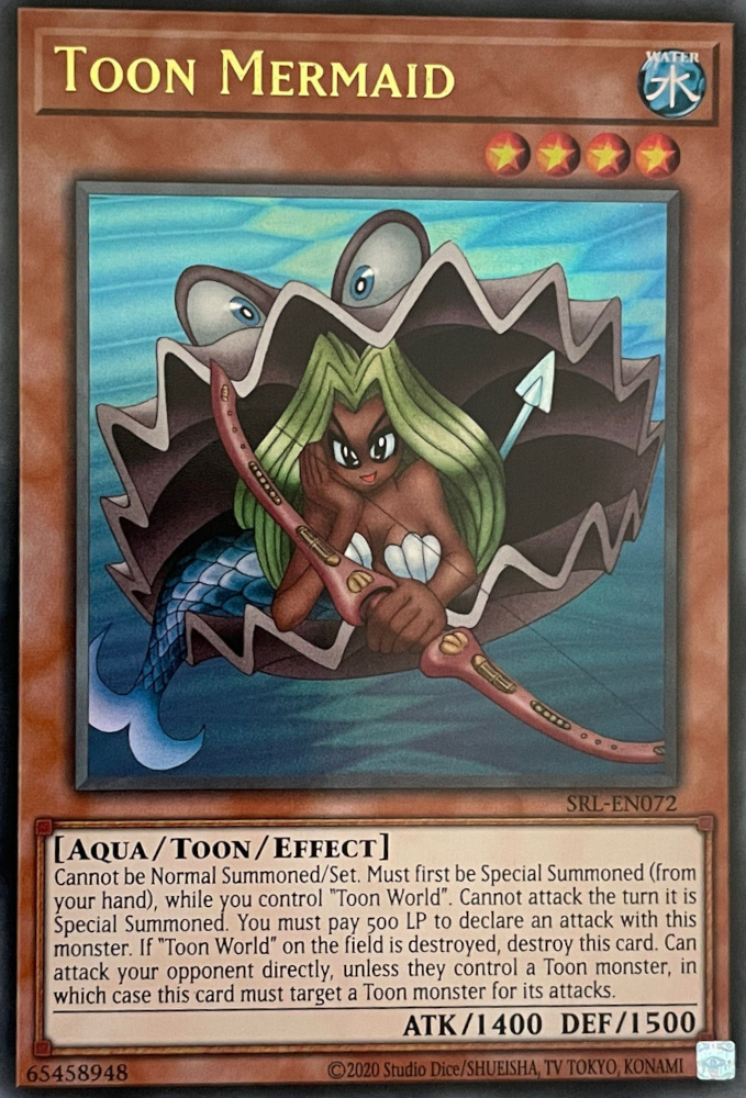 Toon Mermaid (25th Anniversary) [SRL-EN072] Ultra Rare - Card Brawlers | Quebec | Canada | Yu-Gi-Oh!