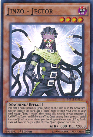 Jinzo - Jector [MP15-EN214] Super Rare - Card Brawlers | Quebec | Canada | Yu-Gi-Oh!