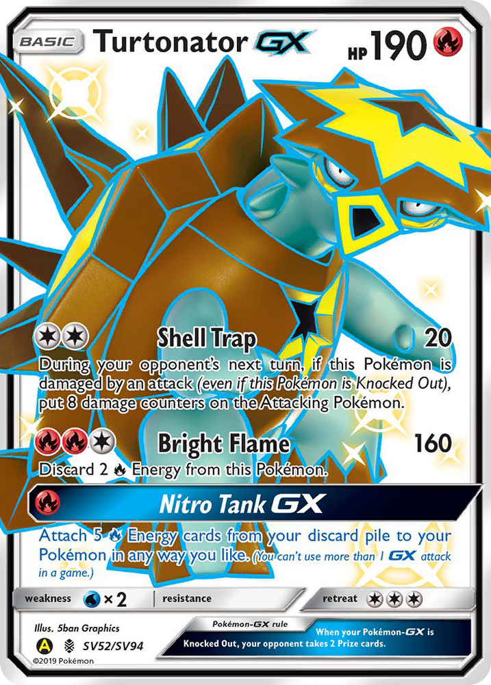 Turtonator GX (SV52/SV94) [Sun & Moon: Hidden Fates - Shiny Vault] - Card Brawlers | Quebec | Canada | Yu-Gi-Oh!