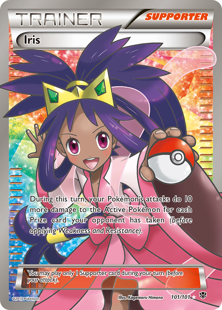 Iris (101/101) [Black & White: Plasma Blast] - Card Brawlers | Quebec | Canada | Yu-Gi-Oh!