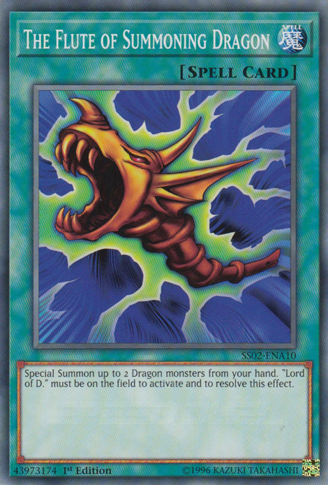 The Flute of Summoning Dragon [SS02-ENA10] Common - Card Brawlers | Quebec | Canada | Yu-Gi-Oh!