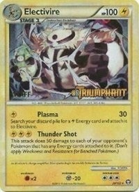 Electivire (20/102) (Staff Prerelease Promo) [HeartGold & SoulSilver: Black Star Promos] - Card Brawlers | Quebec | Canada | Yu-Gi-Oh!