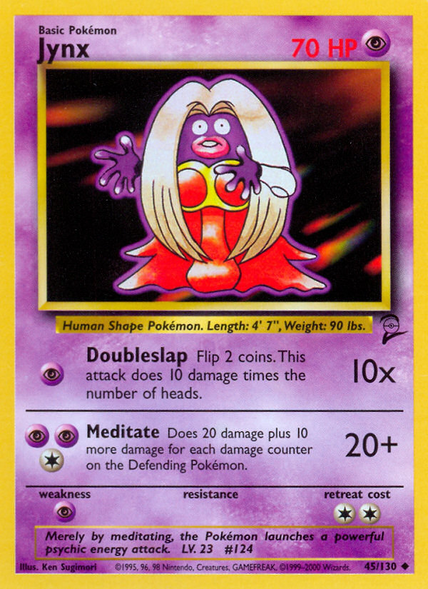 Jynx (45/130) [Base Set 2] - Card Brawlers | Quebec | Canada | Yu-Gi-Oh!