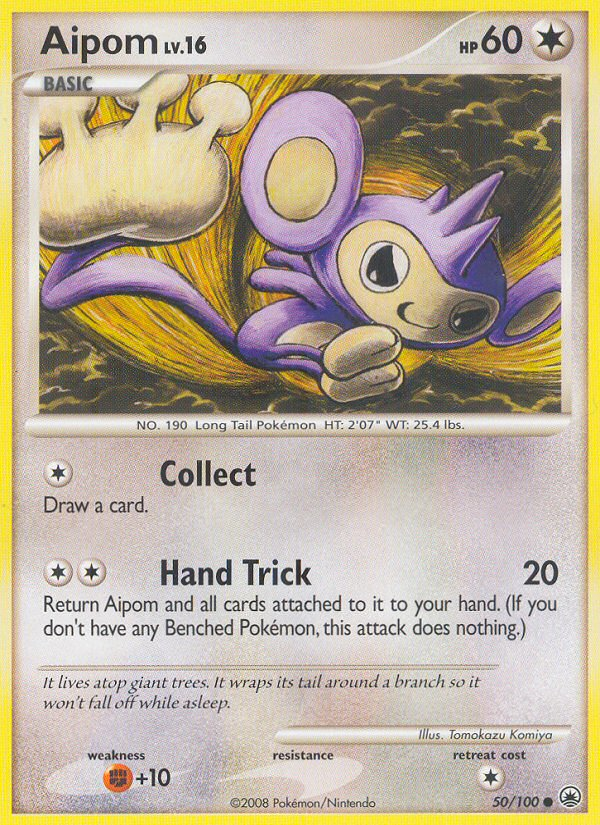 Aipom (50/100) [Diamond & Pearl: Majestic Dawn] - Card Brawlers | Quebec | Canada | Yu-Gi-Oh!