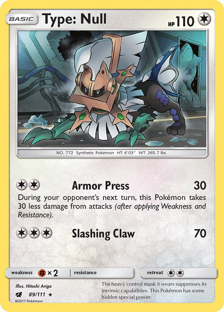 Type: Null (89/111) (Theme Deck Exclusive) [Sun & Moon: Crimson Invasion] - Card Brawlers | Quebec | Canada | Yu-Gi-Oh!