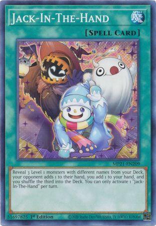 Jack-In-The-Hand [MP21-EN209] Common - Card Brawlers | Quebec | Canada | Yu-Gi-Oh!