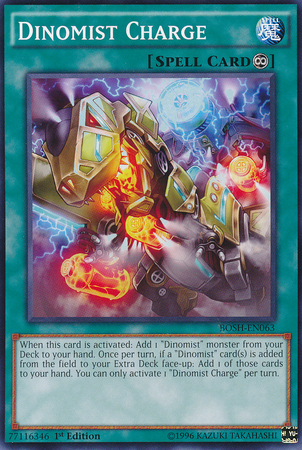 Dinomist Charge [BOSH-EN063] Common - Yu-Gi-Oh! - Card Brawlers | Quebec | Canada |