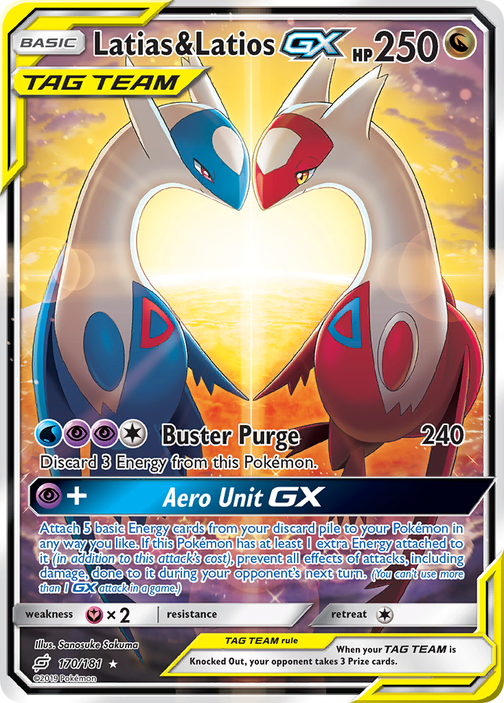 Latias & Latios GX (170/181) [Sun & Moon: Team Up] - Card Brawlers | Quebec | Canada | Yu-Gi-Oh!