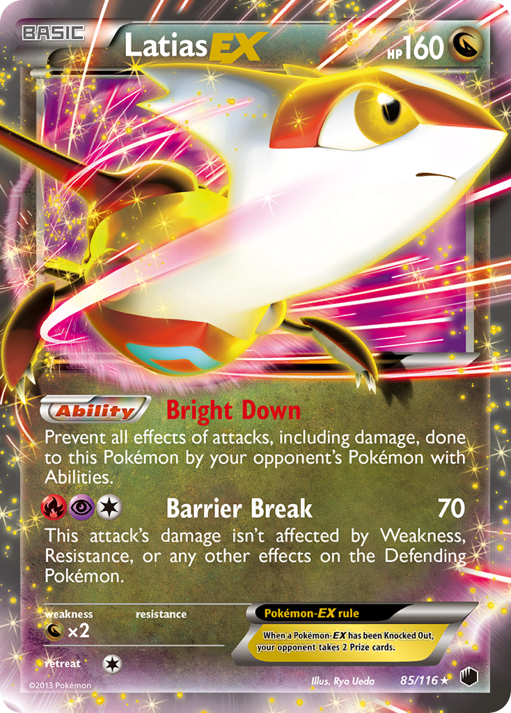 Latias EX (85/116) [Black & White: Plasma Freeze] - Card Brawlers | Quebec | Canada | Yu-Gi-Oh!