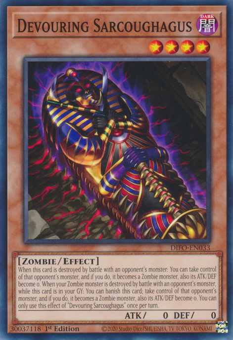 Devouring Sarcoughagus [DIFO-EN033] Common - Card Brawlers | Quebec | Canada | Yu-Gi-Oh!