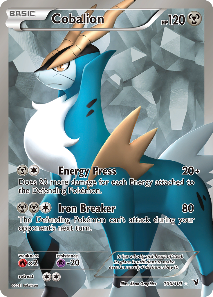 Cobalion (100/101) [Black & White: Noble Victories] - Card Brawlers | Quebec | Canada | Yu-Gi-Oh!