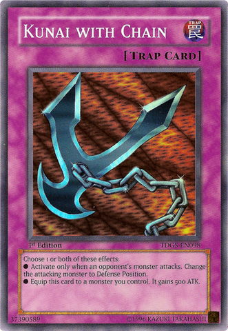 Kunai with Chain [TDGS-EN098] Super Rare - Card Brawlers | Quebec | Canada | Yu-Gi-Oh!