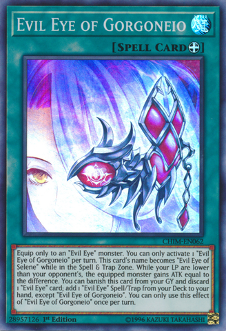 Evil Eye of Gorgoneio [CHIM-EN062] Super Rare - Card Brawlers | Quebec | Canada | Yu-Gi-Oh!
