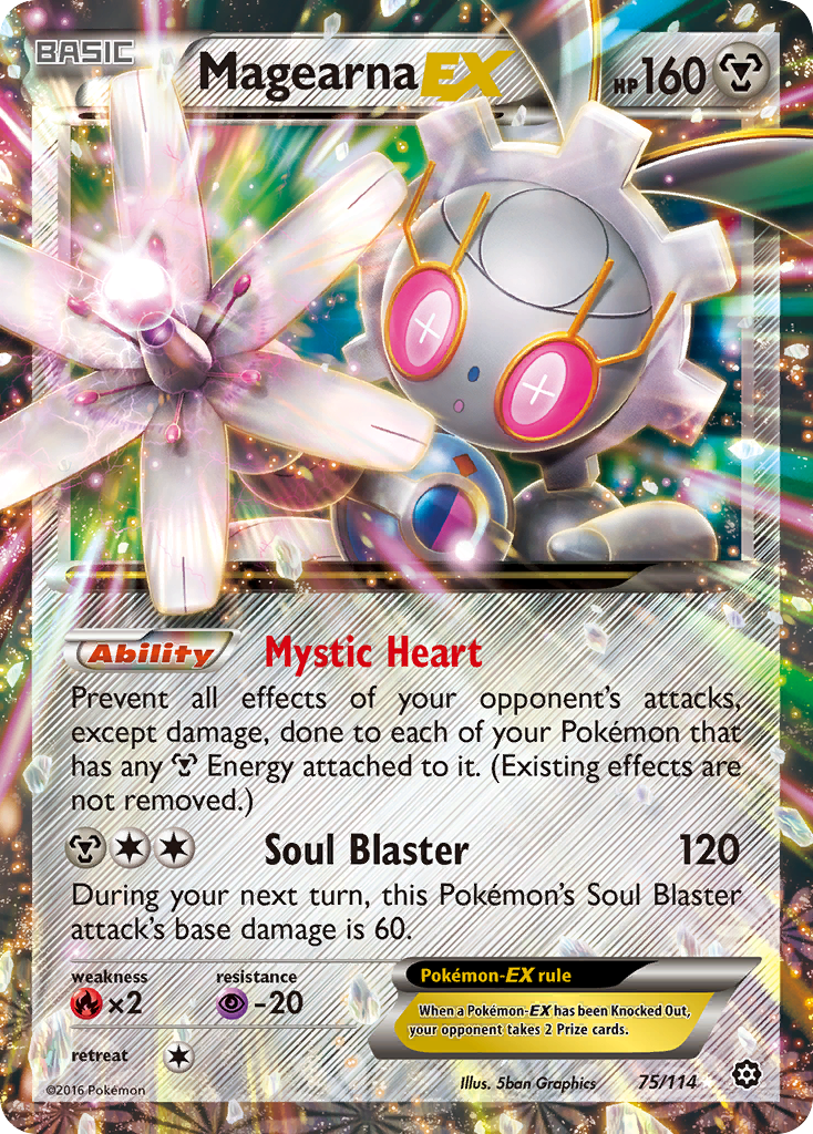 Magearna EX (75/114) [XY: Steam Siege] - Card Brawlers | Quebec | Canada | Yu-Gi-Oh!