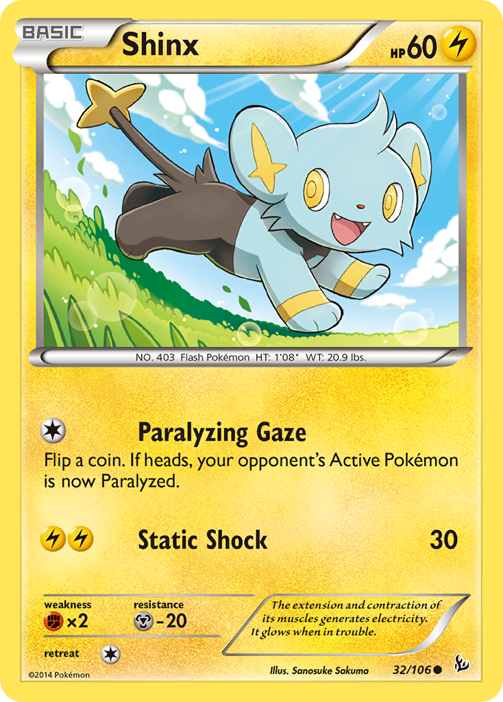 Shinx (32/106) [XY: Flashfire] - Card Brawlers | Quebec | Canada | Yu-Gi-Oh!