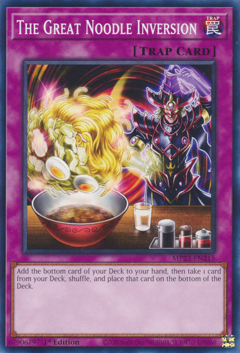 The Great Noodle Inversion [MP23-EN215] Common - Card Brawlers | Quebec | Canada | Yu-Gi-Oh!