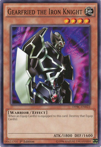 Gearfried the Iron Knight [DPBC-EN022] Common - Card Brawlers | Quebec | Canada | Yu-Gi-Oh!