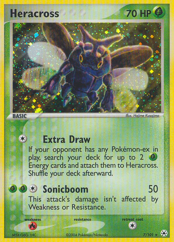 Heracross (7/101) [EX: Hidden Legends] - Card Brawlers | Quebec | Canada | Yu-Gi-Oh!
