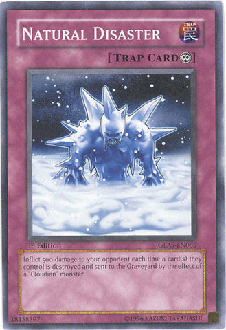 Natural Disaster [GLAS-EN065] Common - Card Brawlers | Quebec | Canada | Yu-Gi-Oh!