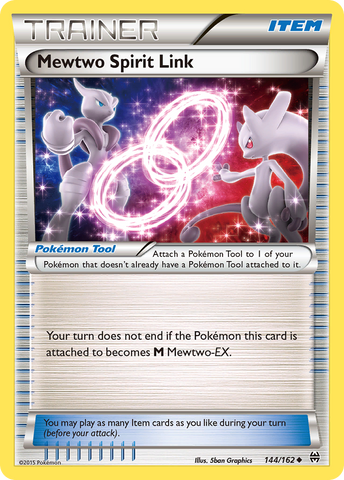 Mewtwo Spirit Link (144/162) [XY: BREAKthrough] - Card Brawlers | Quebec | Canada | Yu-Gi-Oh!