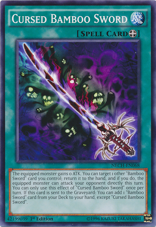 Cursed Bamboo Sword [NECH-EN068] Common - Yu-Gi-Oh! - Card Brawlers | Quebec | Canada |