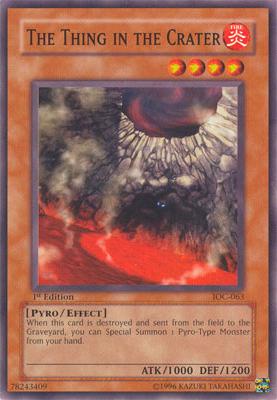 The Thing in the Crater [IOC-063] Common - Card Brawlers | Quebec | Canada | Yu-Gi-Oh!