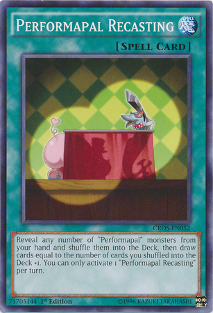 Performapal Recasting [CROS-EN052] Common - Yu-Gi-Oh! - Card Brawlers | Quebec | Canada |