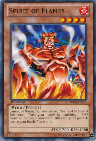 Spirit of Flames [SDOK-EN016] Common - Yu-Gi-Oh! - Card Brawlers | Quebec | Canada |