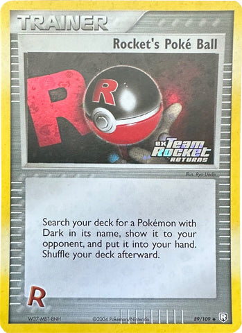 Rocket's Poke Ball (89/109) (Stamped) [EX: Team Rocket Returns] - Card Brawlers | Quebec | Canada | Yu-Gi-Oh!