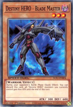 Destiny HERO - Blade Master [SGX1-ENB04] Common - Card Brawlers | Quebec | Canada | Yu-Gi-Oh!