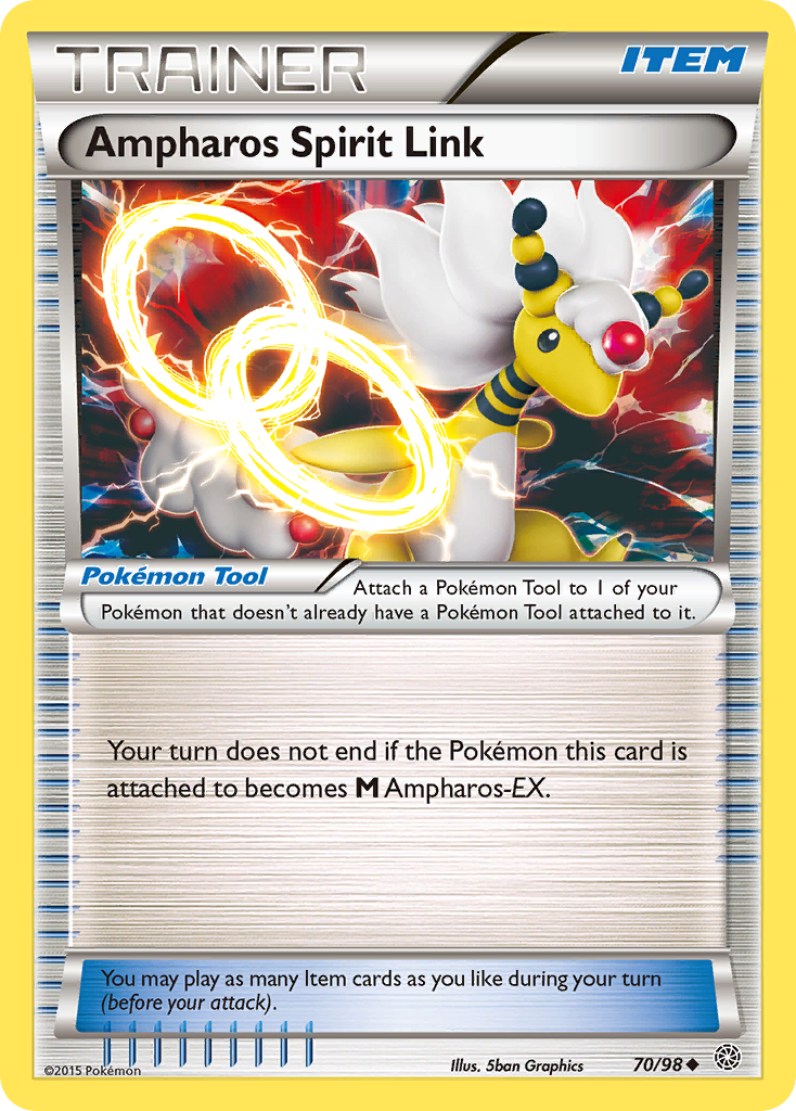 Ampharos Spirit Link (70/98) [XY: Ancient Origins] - Card Brawlers | Quebec | Canada | Yu-Gi-Oh!
