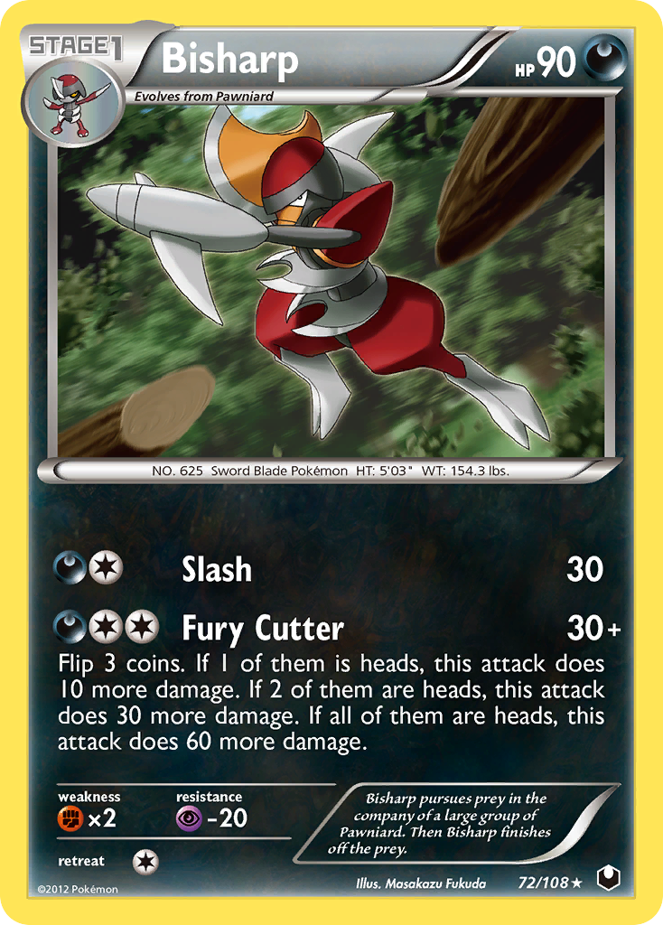Bisharp (72/108) [Black & White: Dark Explorers] - Card Brawlers | Quebec | Canada | Yu-Gi-Oh!