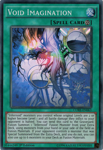 Void Imagination [CORE-EN063] Super Rare - Yu-Gi-Oh! - Card Brawlers | Quebec | Canada |