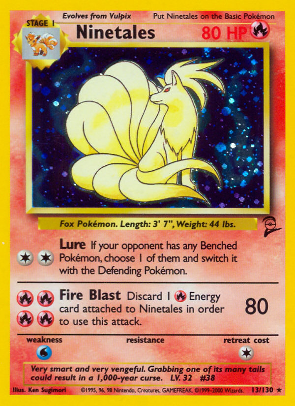 Ninetales (13/130) [Base Set 2] - Card Brawlers | Quebec | Canada | Yu-Gi-Oh!