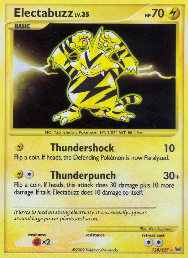 Electabuzz (128/127) [Platinum: Base Set] - Card Brawlers | Quebec | Canada | Yu-Gi-Oh!