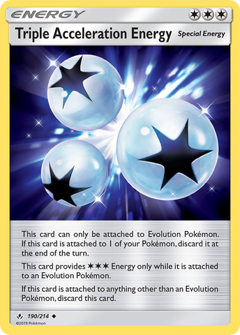 Triple Acceleration Energy (190/214) [Sun & Moon: Unbroken Bonds] - Card Brawlers | Quebec | Canada | Yu-Gi-Oh!