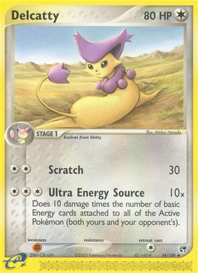 Delcatty (34/100) [EX: Sandstorm] - Card Brawlers | Quebec | Canada | Yu-Gi-Oh!