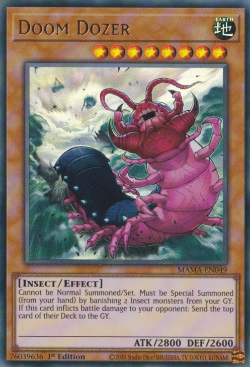 Doom Dozer [MAMA-EN049] Ultra Rare - Card Brawlers | Quebec | Canada | Yu-Gi-Oh!