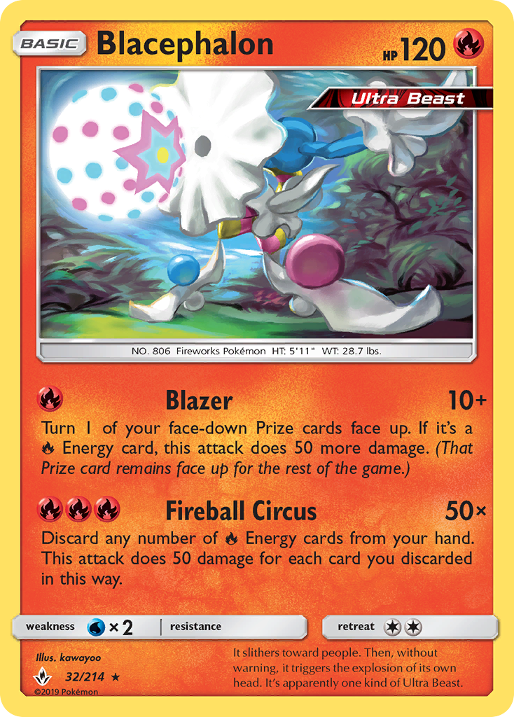Blacephalon (32/214) [Sun & Moon: Unbroken Bonds] - Card Brawlers | Quebec | Canada | Yu-Gi-Oh!