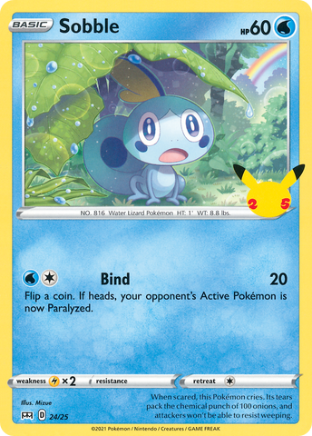 Sobble (24/25) [McDonald's 25th Anniversary] - Card Brawlers | Quebec | Canada | Yu-Gi-Oh!