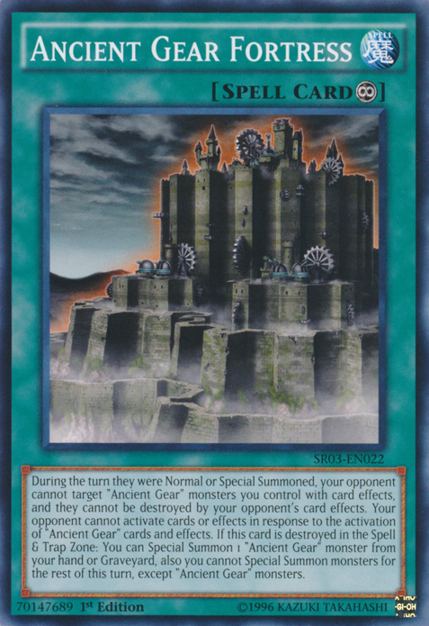 Ancient Gear Fortress [SR03-EN022] Common - Yu-Gi-Oh! - Card Brawlers | Quebec | Canada |