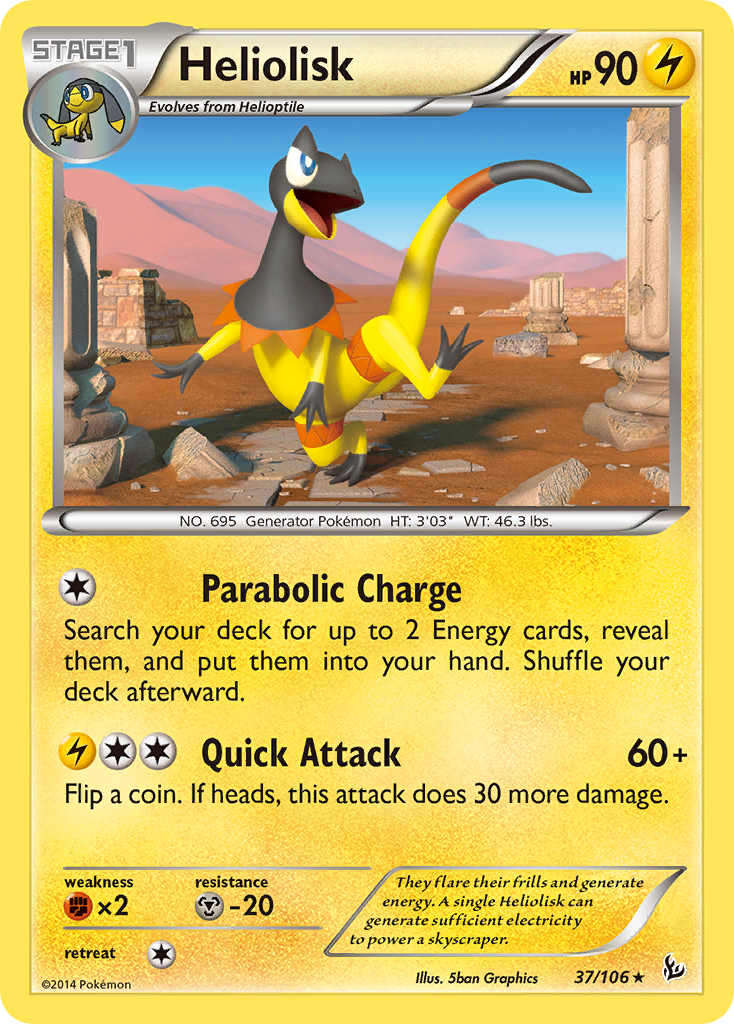 Heliolisk (37/106) [XY: Flashfire] - Card Brawlers | Quebec | Canada | Yu-Gi-Oh!