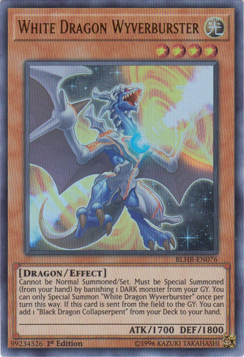 White Dragon Wyverburster [BLHR-EN076] Ultra Rare - Card Brawlers | Quebec | Canada | Yu-Gi-Oh!