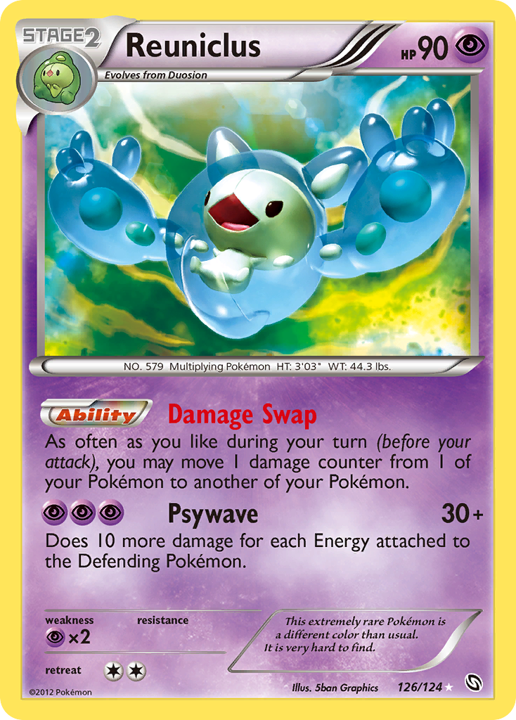 Reuniclus (126/124) [Black & White: Dragons Exalted] - Card Brawlers | Quebec | Canada | Yu-Gi-Oh!