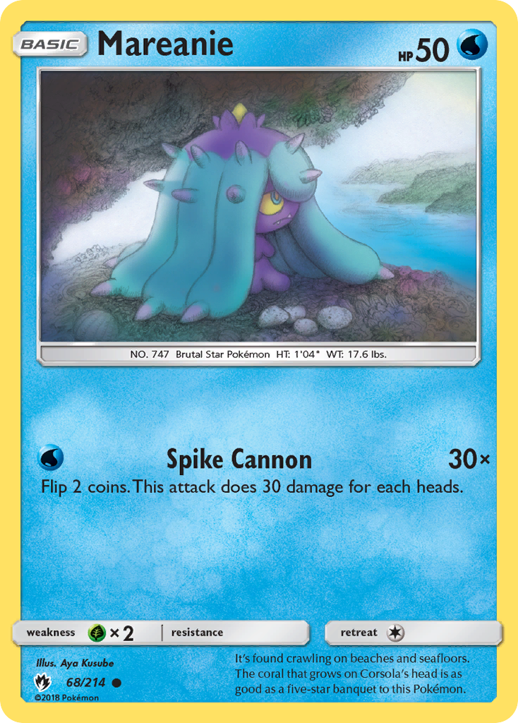 Mareanie (68/214) [Sun & Moon: Lost Thunder] - Card Brawlers | Quebec | Canada | Yu-Gi-Oh!